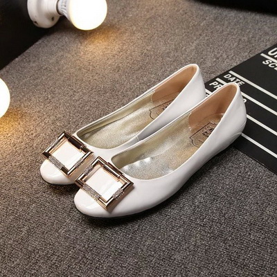 RV Shallow mouth flat shoes Women--064